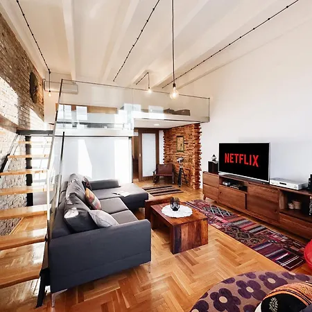 Friends Loft With Terrace & River View Old Town * 贝尔格莱德